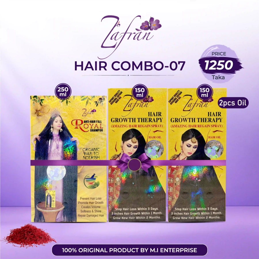 Zafran hair combo 6