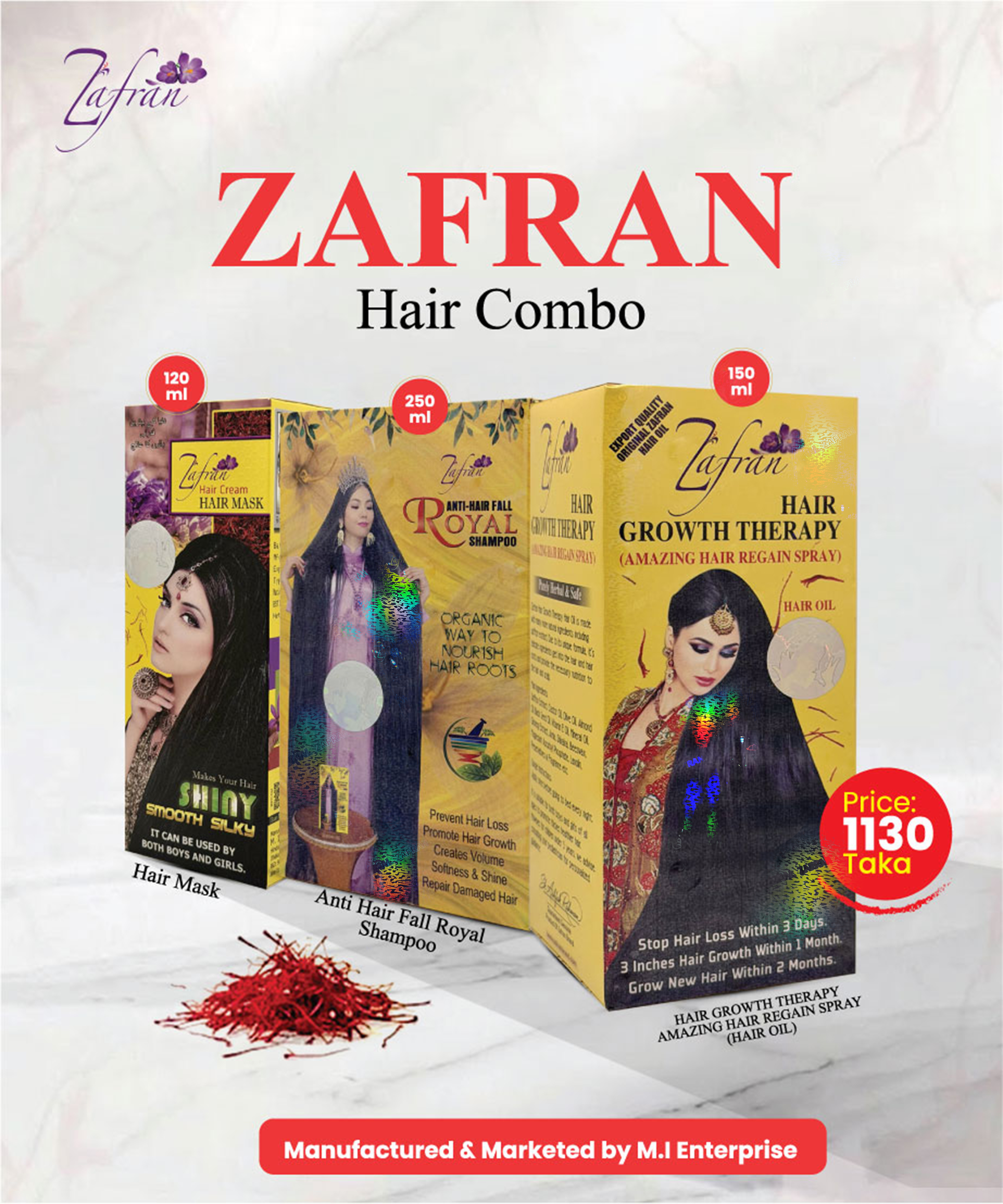 Zafran hair combo 2