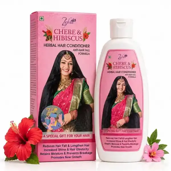 Zafran Chebe & Hibiscus Conditioner (Pink) 150 ml