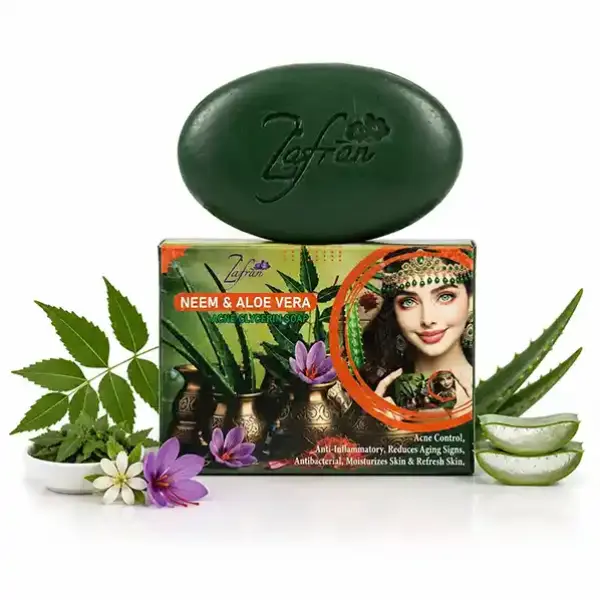 Zafran Neem & Aloe Vera Acne Glycerin Soap 100 gm